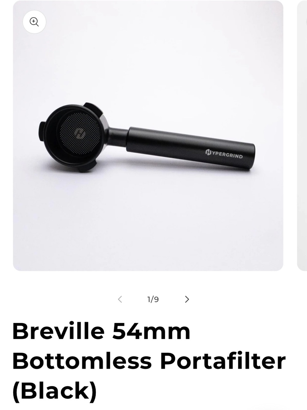 HyperGrind Breville 54mm Bottomless Portafilter New - Picture 3 of 6